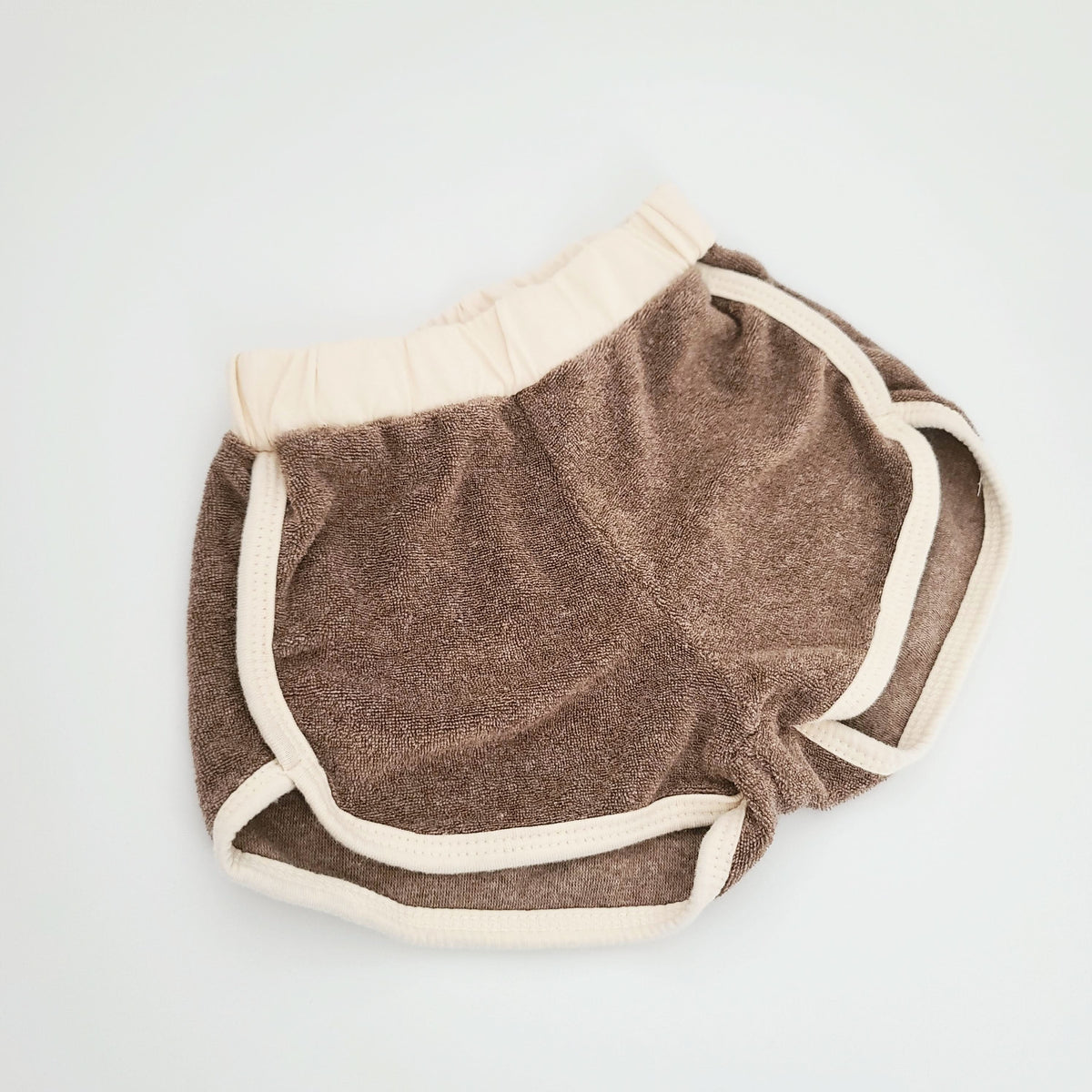 Baby Kids Towel Cloth Top and Shorts Set (3-4y) - Brown - AT NOON STORE