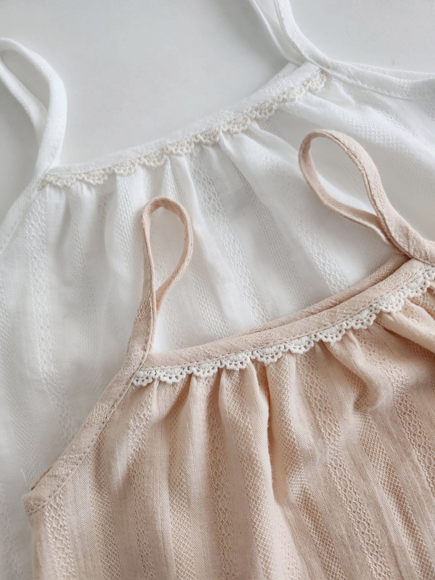 Baby Lace Detail Cami Top (6-18m) - 2 Colors - AT NOON STORE