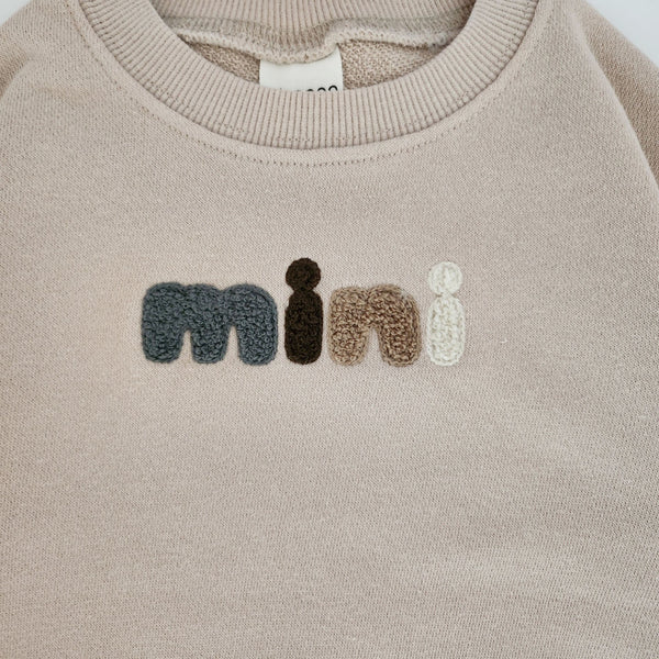 Toddler Mini Sweatshirt  (1-4y) - Beige