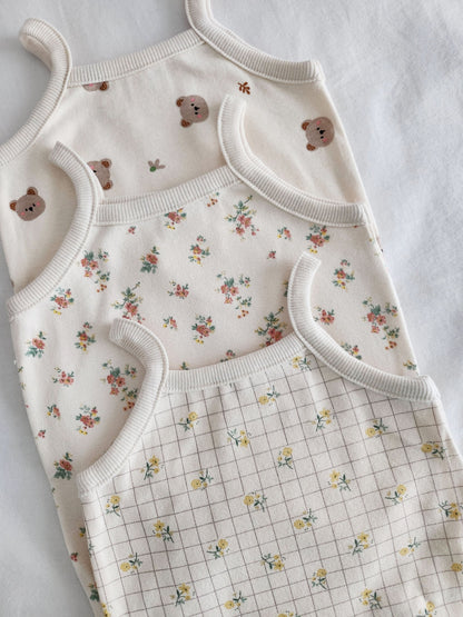 Baby Sleeveless Romper (0-18m) - 3 Colors - AT NOON STORE