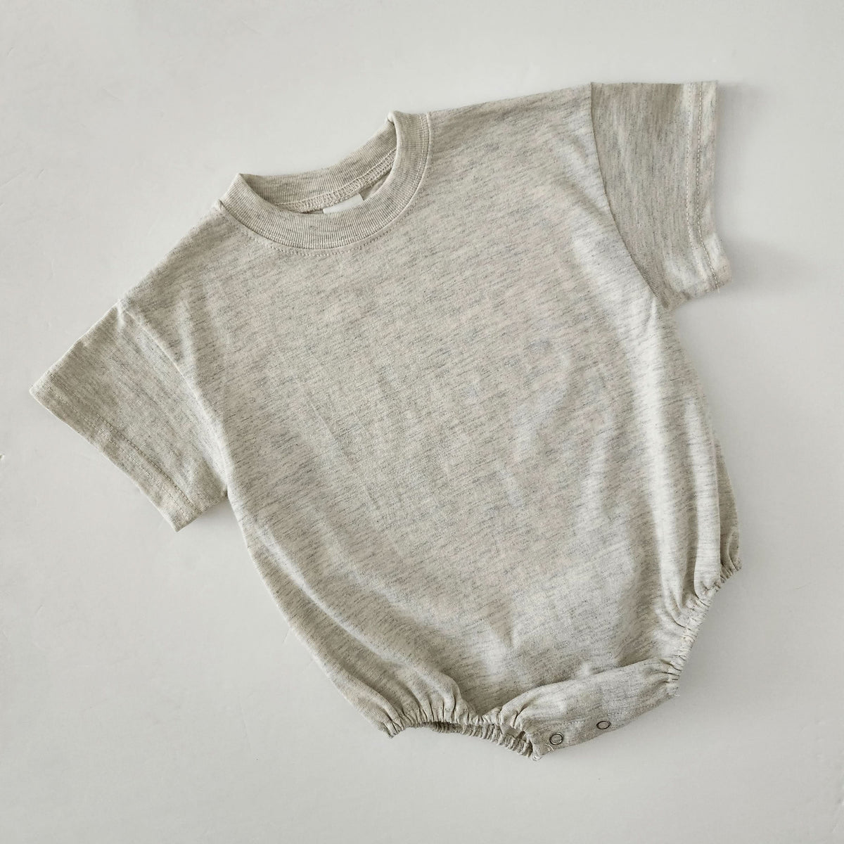 Baby TShirt Romper (024m) Oatmeal AT NOON STORE