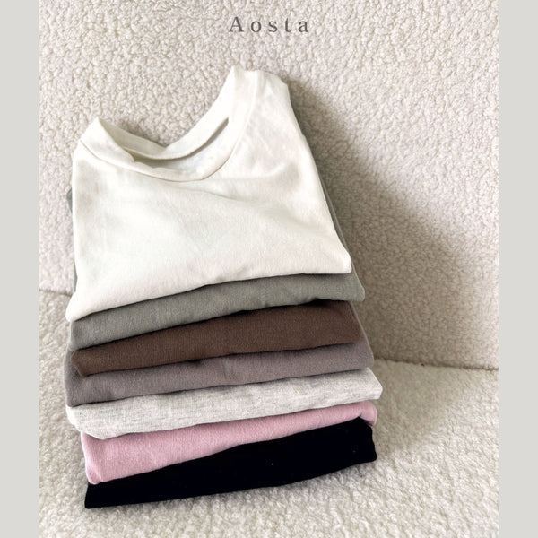 Baby Toddler Aosta Basic Tee (3m-5y)- 7 Colors - AT NOON STORE