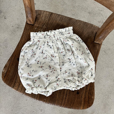 Baby Toddler Aosta Bubble Shorts (3-4y) - Blue Floral - AT NOON STORE