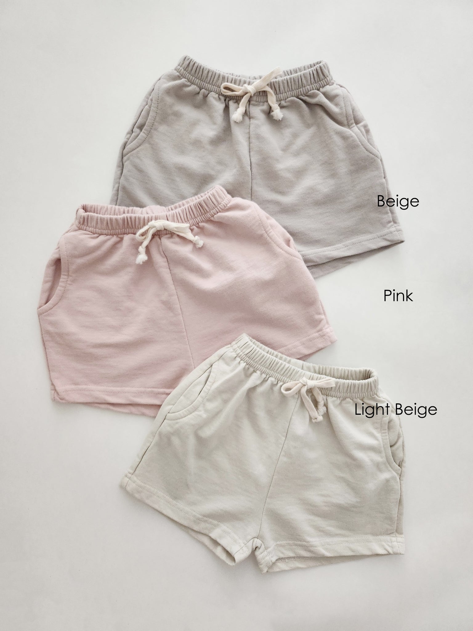 Baby Toddler Cotton Shorts (3-36m) - 3 Colors - AT NOON STORE