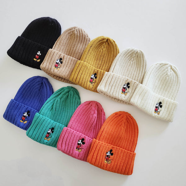 Baby Toddler Mickey Mouse Beanie (1-4y) - 9 Colors - AT NOON STORE