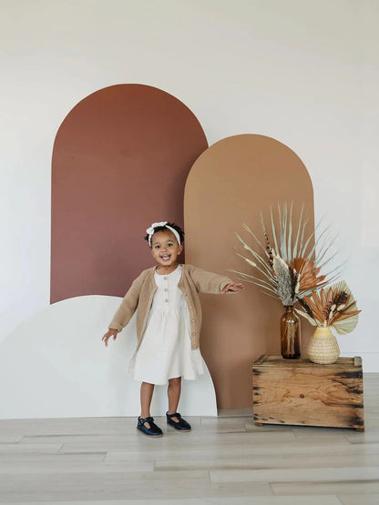Cotton Knit Cardigan (0-18m) - Toffee - AT NOON STORE