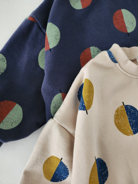 Kids Balloon Print Sweatshirt (1-5y) - 2 Colors
