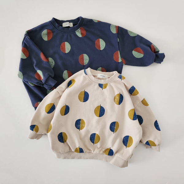 Kids Balloon Print Sweatshirt (1-5y) - 2 Colors - AT NOON STORE