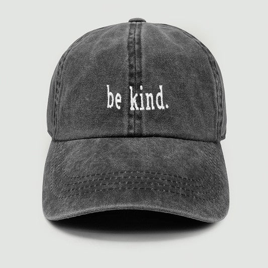 MAMA Be Kind Baseball Cap - Black - AT NOON STORE