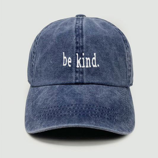 MAMA Be Kind Baseball Cap - Navy - AT NOON STORE