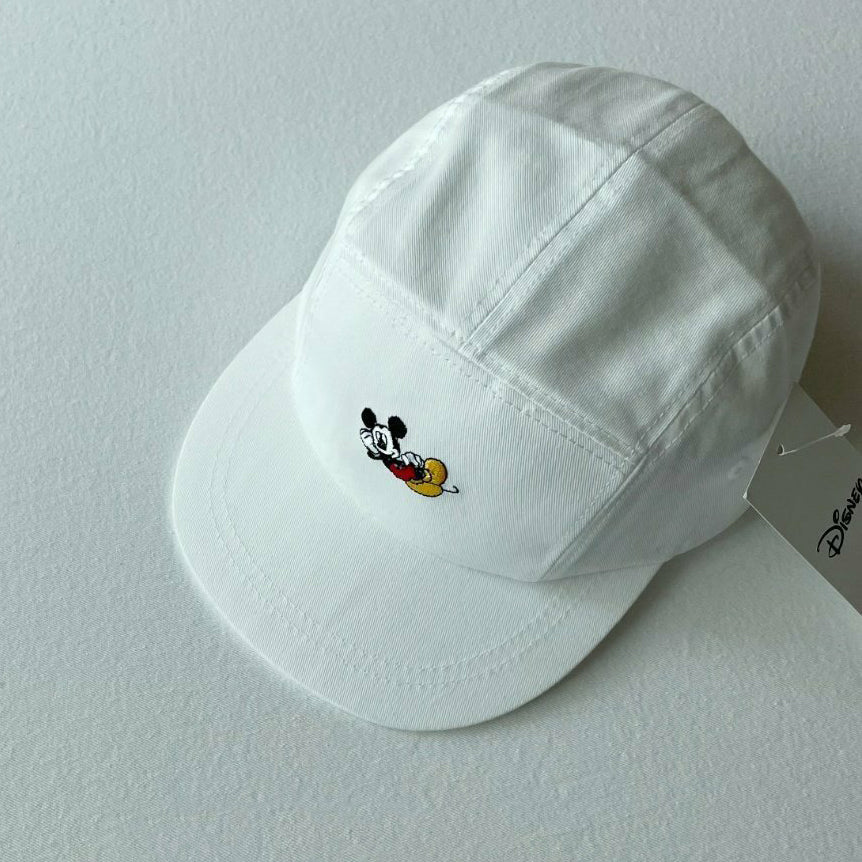 Mickey Mouse Camper Cap (2-6y) - Ivory - AT NOON STORE