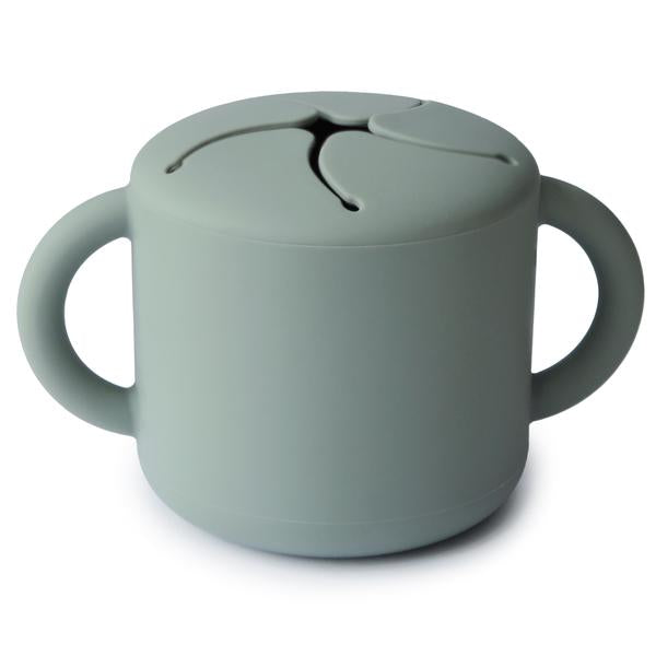 Mushie Snack Cup (Cambridge Blue) - AT NOON STORE