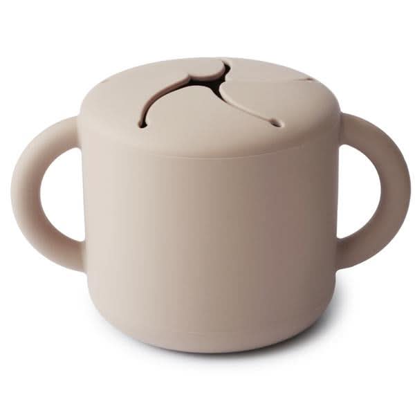 Mushie Snack Cup (Shifting Sand) - AT NOON STORE