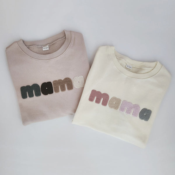 Oversized Mama Sweatshirt - Ivory
