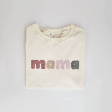 Oversized Mama Sweatshirt - Ivory
