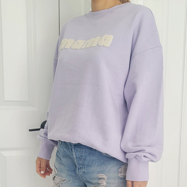 Oversized Mama Sweatshirt - Ivory