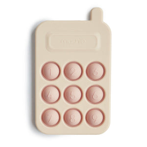 Mushie Phone Press Toy (Blush) - AT NOON STORE
