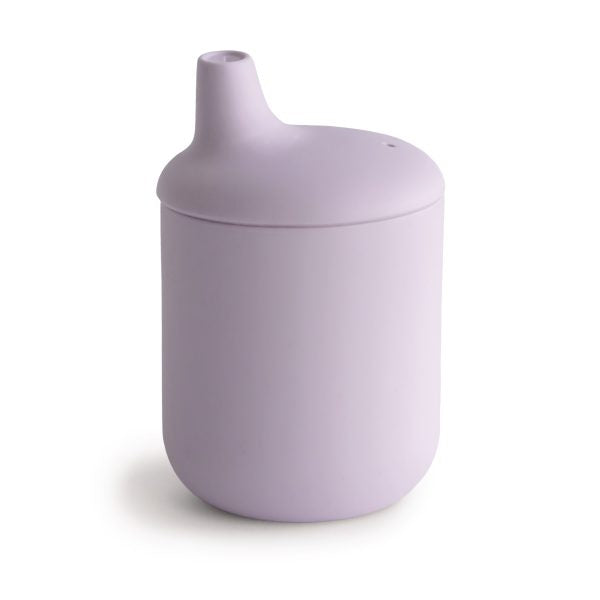 Mushie SILICONE SIPPY CUP (SOFT LILAC) - AT NOON STORE