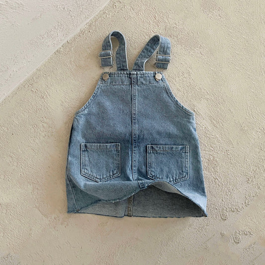 Toddler Denim Skirtall (3-5y) - AT NOON STORE