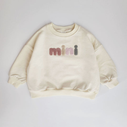 Toddler Mini Sweatshirt  (1-4y) - Ivory - AT NOON STORE