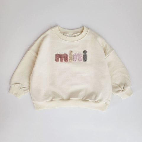 Toddler Mini Sweatshirt  (1-4y) - Ivory