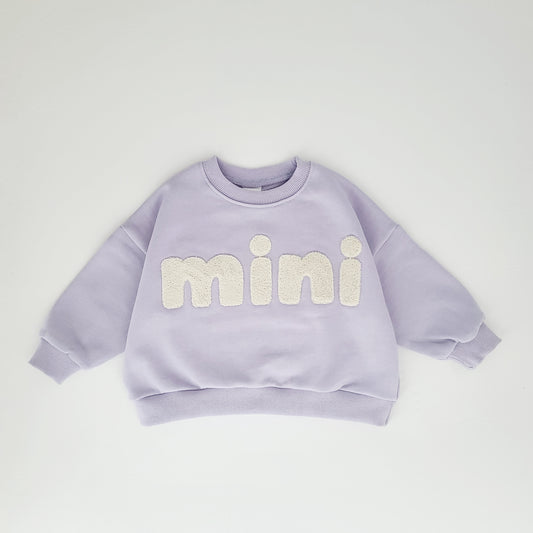 Toddler Mini Sweatshirt  (1-5y) - Sweet Lavender - AT NOON STORE