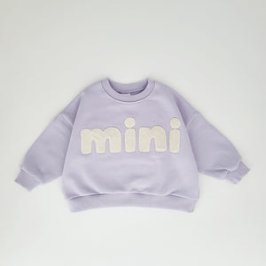 Toddler Mini Sweatshirt  (1-5y) - Sweet Lavender