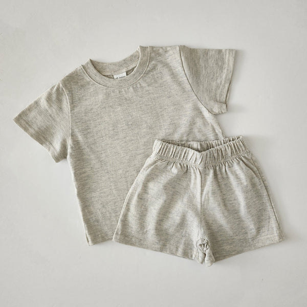 Toddler T-Shirt and Shorts Set (1-5y) - 4 Colors