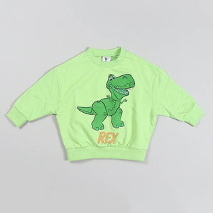 Toddler Toy Story Sweatshirt (1-5y) - Green Rex - AT NOON STORE