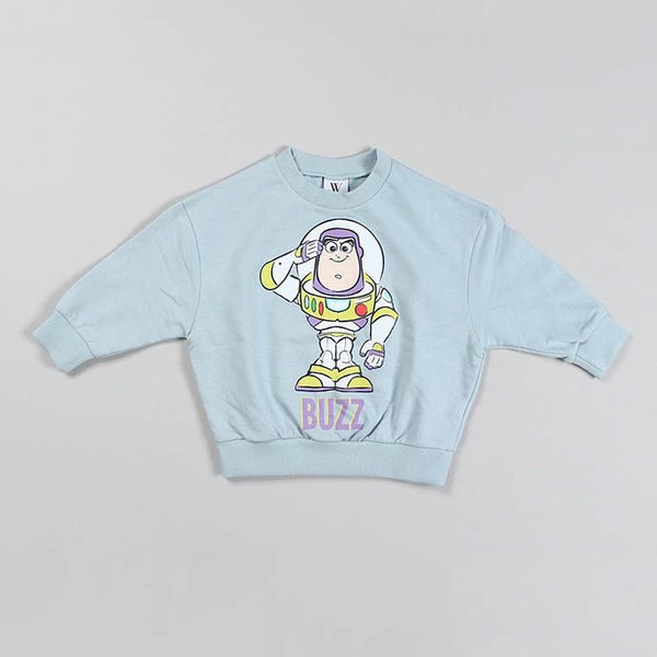 Toddler Toy Story Sweatshirt (1-5y) - Sky Buzz - AT NOON STORE