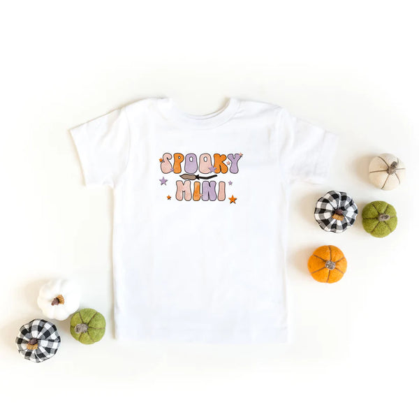 Toddler Spooky Mini Tee (2-5T) - White - AT NOON STORE