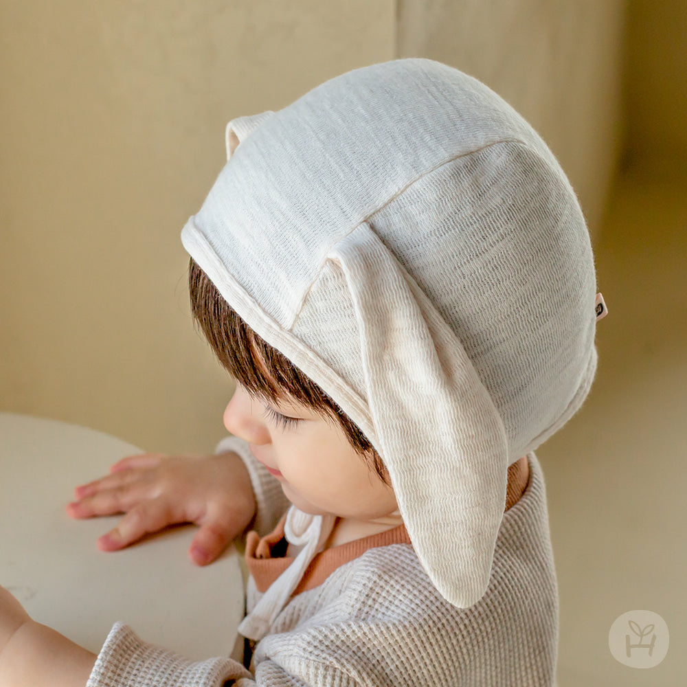 Baby Bunny Bonnet (0-12m) - AT NOON STORE