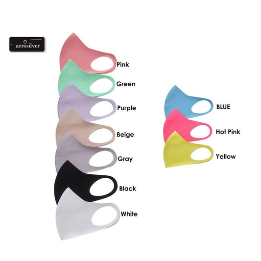 Adult Protective Washable 3D Face Mask - 10 Colors kids outfit