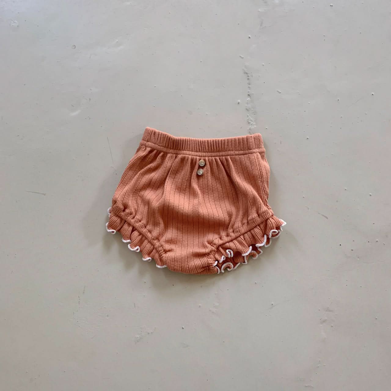 Baby BH Lettuce Edge Bloomers (3 - 18m) - 2 Colors kids outfit