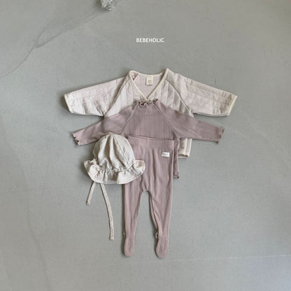 Baby BH Ribbed Footed Leggings (3 - 18m) - 3 Colors kids outfit