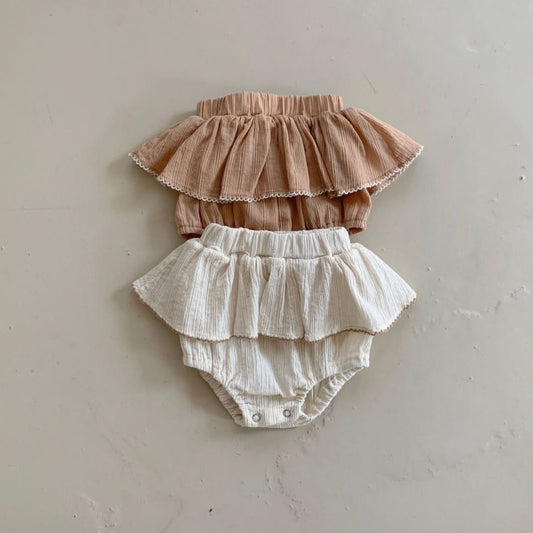 Baby BH Ruffle Bloomers (3 - 18m) - 2 Colors kids outfit