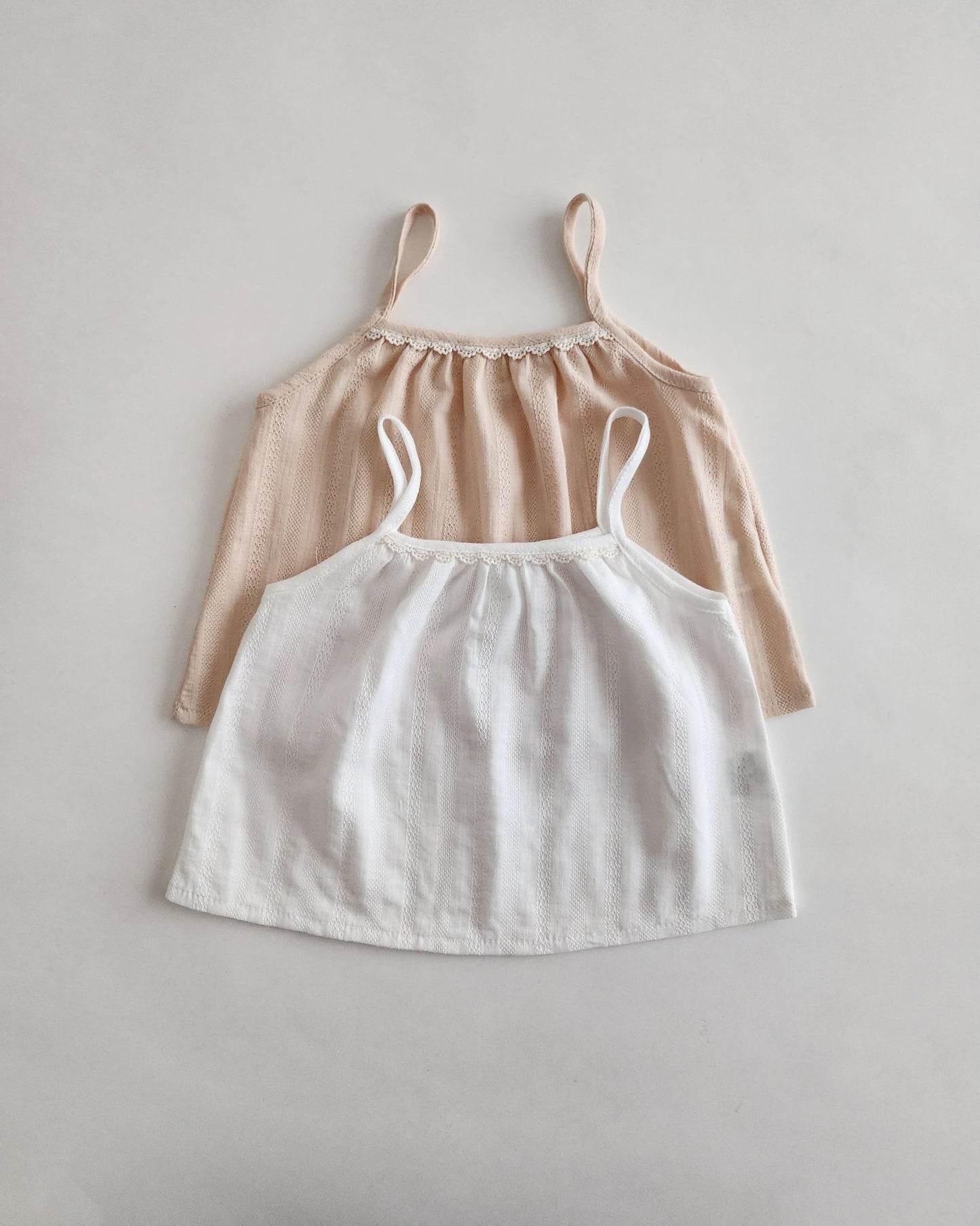 Baby Lace Detail Cami Top (6 - 18m) - 2 Colors kids outfit