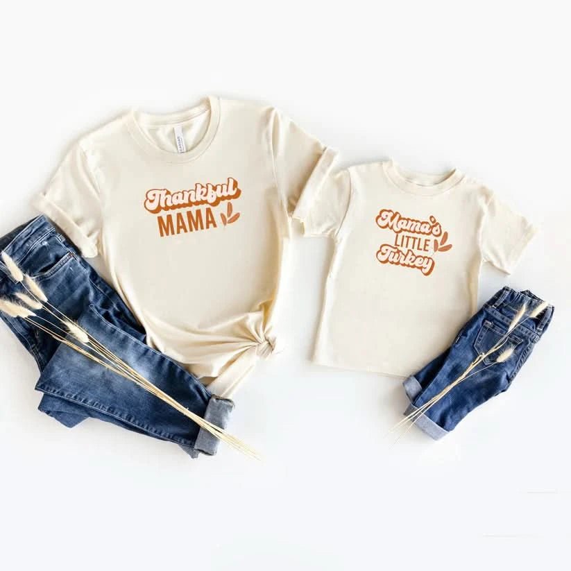 Baby Mama's Little Turkey Romper (3 - 24m) - Cream kids outfit