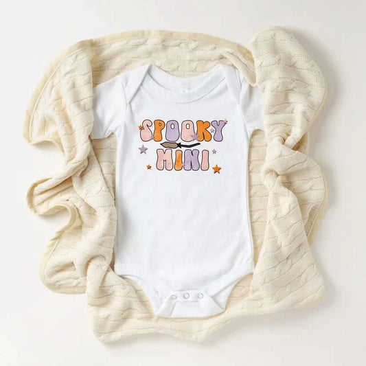 Baby Spooky Mini Romper (3 - 24m) - White kids outfit