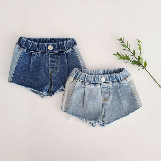 Baby Toddler Jean Shorts (6m) - 2 colors kids outfit
