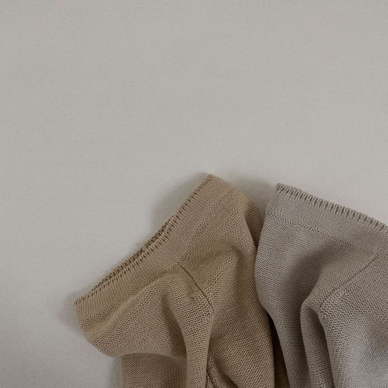 Baby Toddler Knit Pocket Pants (3 - 36m) - 2 Colors kids outfit