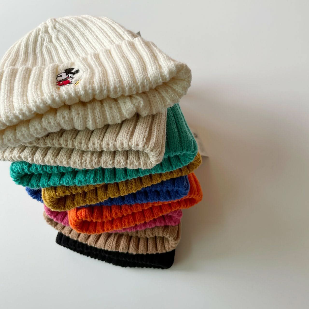 Baby Toddler Mickey Mouse Beanie (1 - 3y) - 9 Colors kids outfit