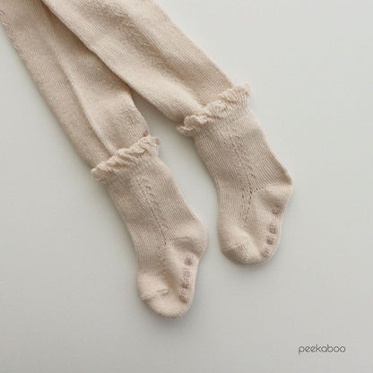 Baby Toddler Pointelle Leggings & Socks Set (0 - 36m) - 4 Colors kids outfit