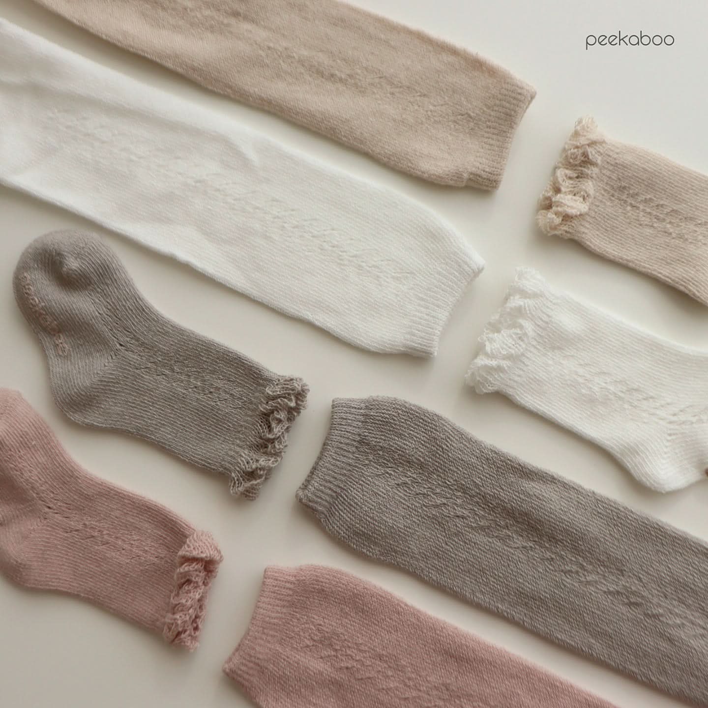 Baby Toddler Pointelle Leggings & Socks Set (0 - 36m) - 4 Colors kids outfit