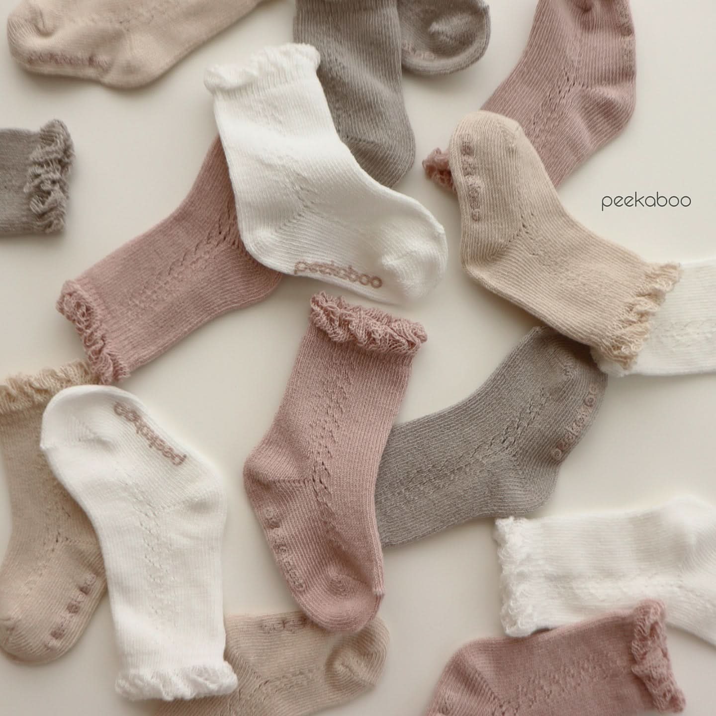 Baby Toddler Pointelle Leggings & Socks Set (0 - 36m) - 4 Colors kids outfit
