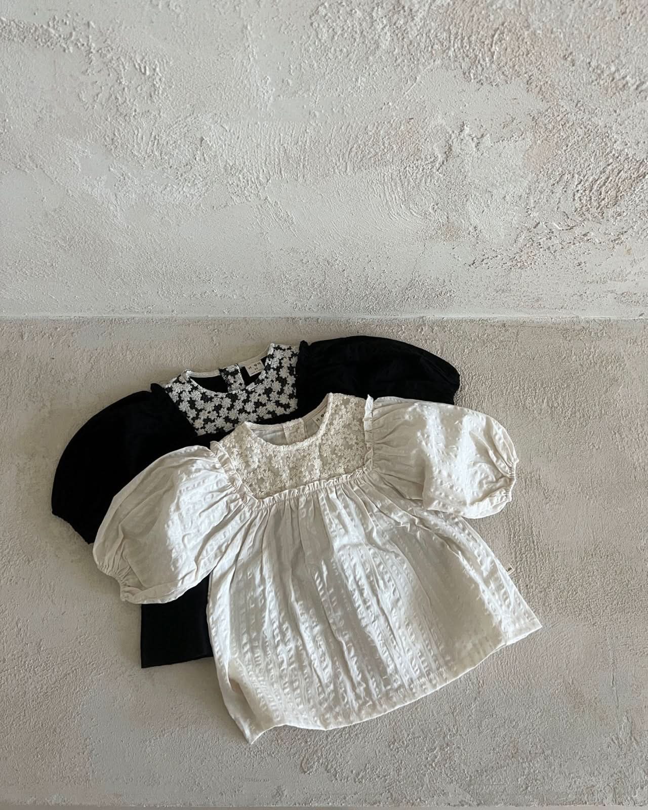 Girls Floral Embroidered Yoke Long Sleeve Dress (1 - 5y) kids outfit