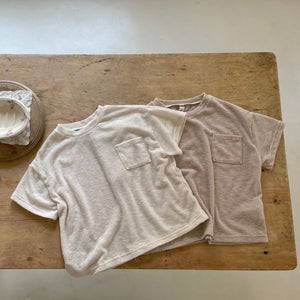 Toddler Short Sleeve Pocket Top (1-5y) - 2 Colors