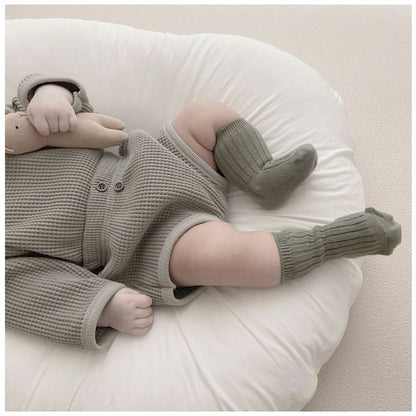 Baby Nunu Big Waffle Top and Bloomer Shorts Set (3-18m)- 3 Colors - AT NOON STORE