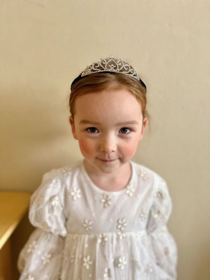 Toddler Tiara  Rhinestone Headband (2-6y) - AT NOON STORE