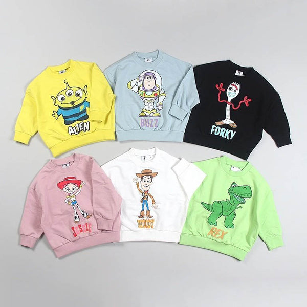 Toddler Toy Story Sweatshirt (1-5y) - Green Rex - AT NOON STORE